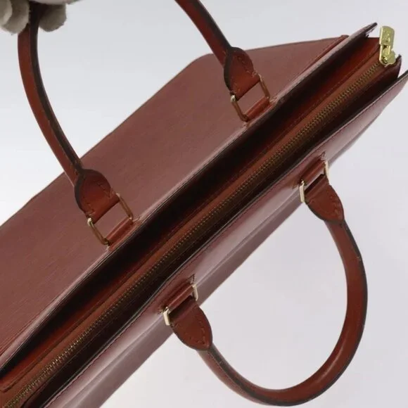 LOUIS VUITTON Epi Riviera Hand Bag Brown M48183 LV Auth 128752 Bags